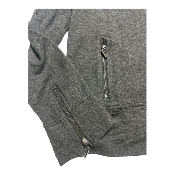 Kensie Dark Gray zipper Drape Duster
Cardigan Women's Size Large - Picture 4 of 11